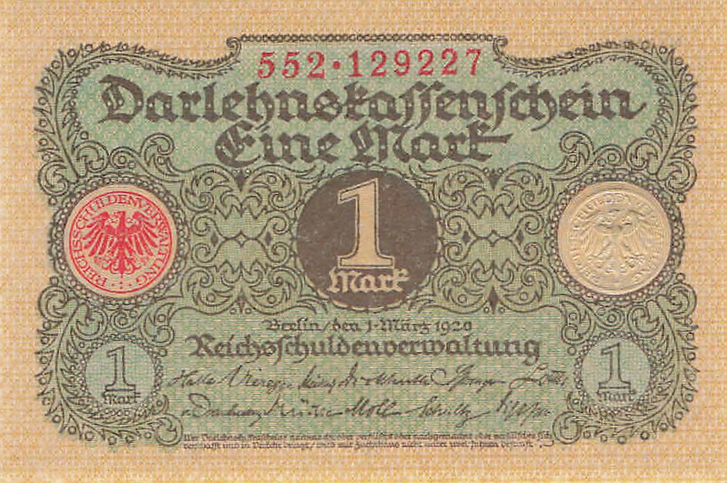 Ro. 064 1 Mark 1920